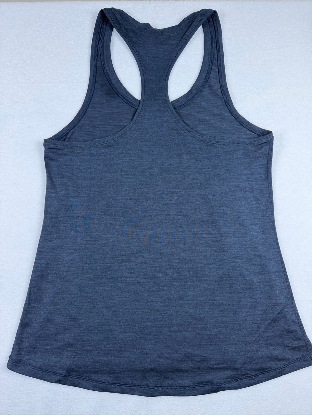 Vuori Blue Heathered Racerback Tank Top Size M Athletic Workout Activewear - Picture 6 of 6